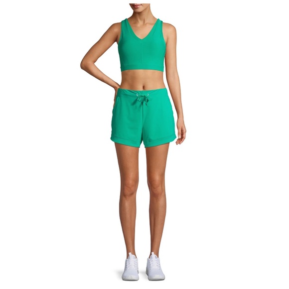 Women’s Active Running Shorts . Color : Green Breeze - Picture 3 of 6